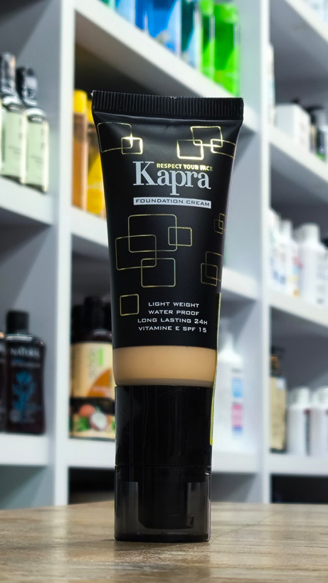 کرم پودر مایع تیوپی کاپرا spf15 شماره 600 حجم 40میل