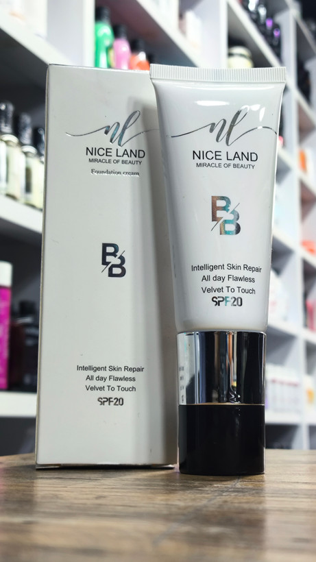 BBکرم پودر مایع تیوپی نایس لندspf20 شماره 023حجم 40میل