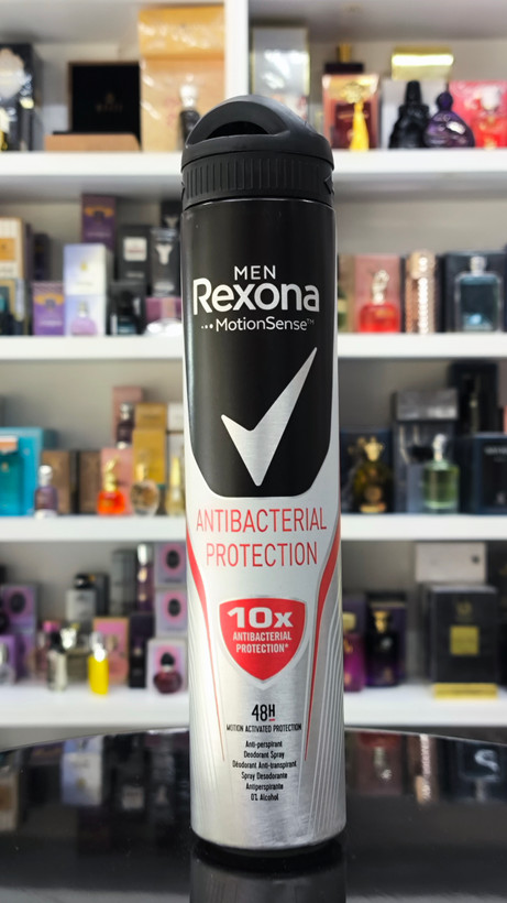 اسپری ضد تعریق رکسونا rexona مدل antibacterial protection حجم 250 میل 48 ساعته