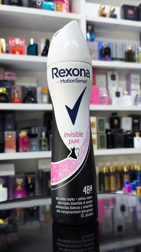 اسپری ضد تعریق رکسونا rexona مدل invisible pure حجم 250 میل 48 ساعته