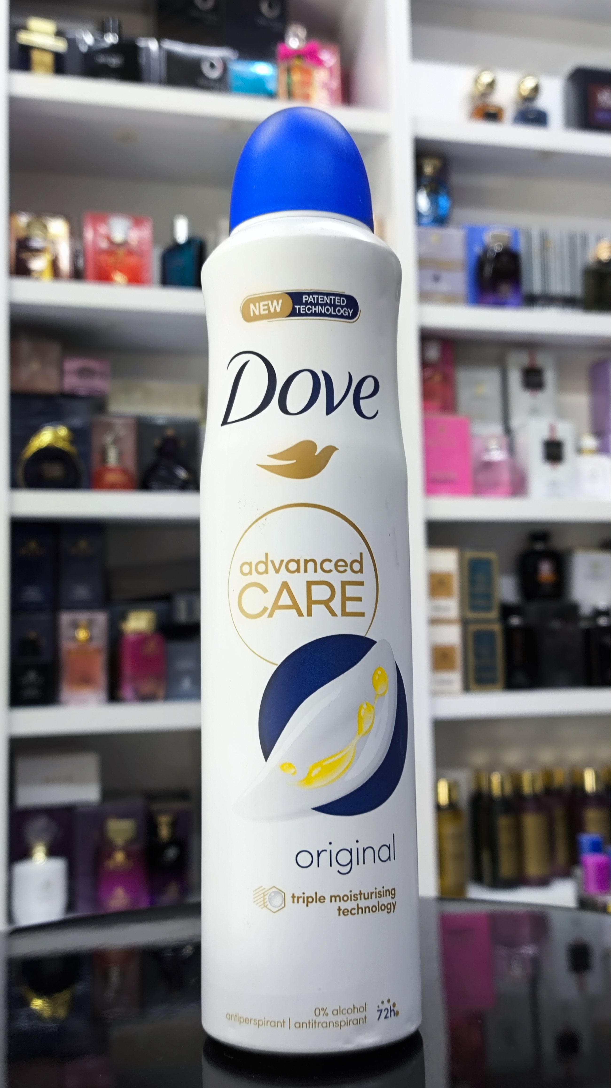 اسپری ضد تعریق داوو dove مدل orginal رایحه شیر حجم 250 میل 48 ساعته داو