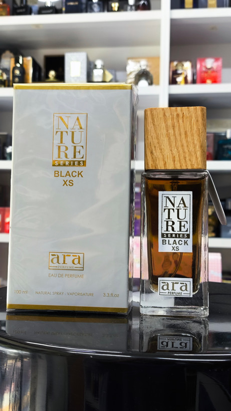 ادکلن زنانه ادو پرفیوم آرا نیچر رایحه بلک ایکس اس BLACK XS حجم 100 میلی لیتر