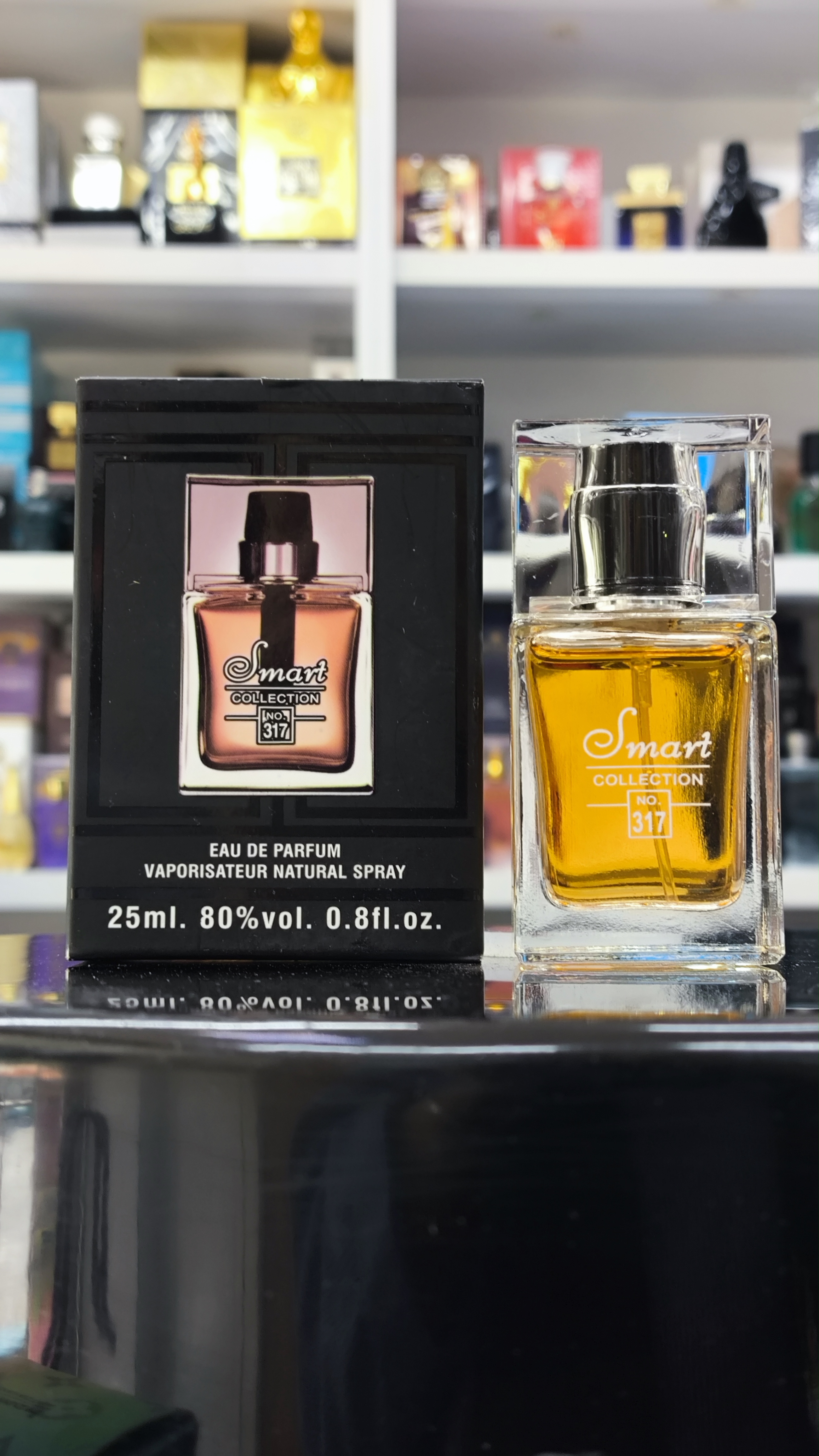 عطر مینیاتوری اسمارت رایحه دیور هوم اینتنس کد 317 حجم 25 میلی لیتر