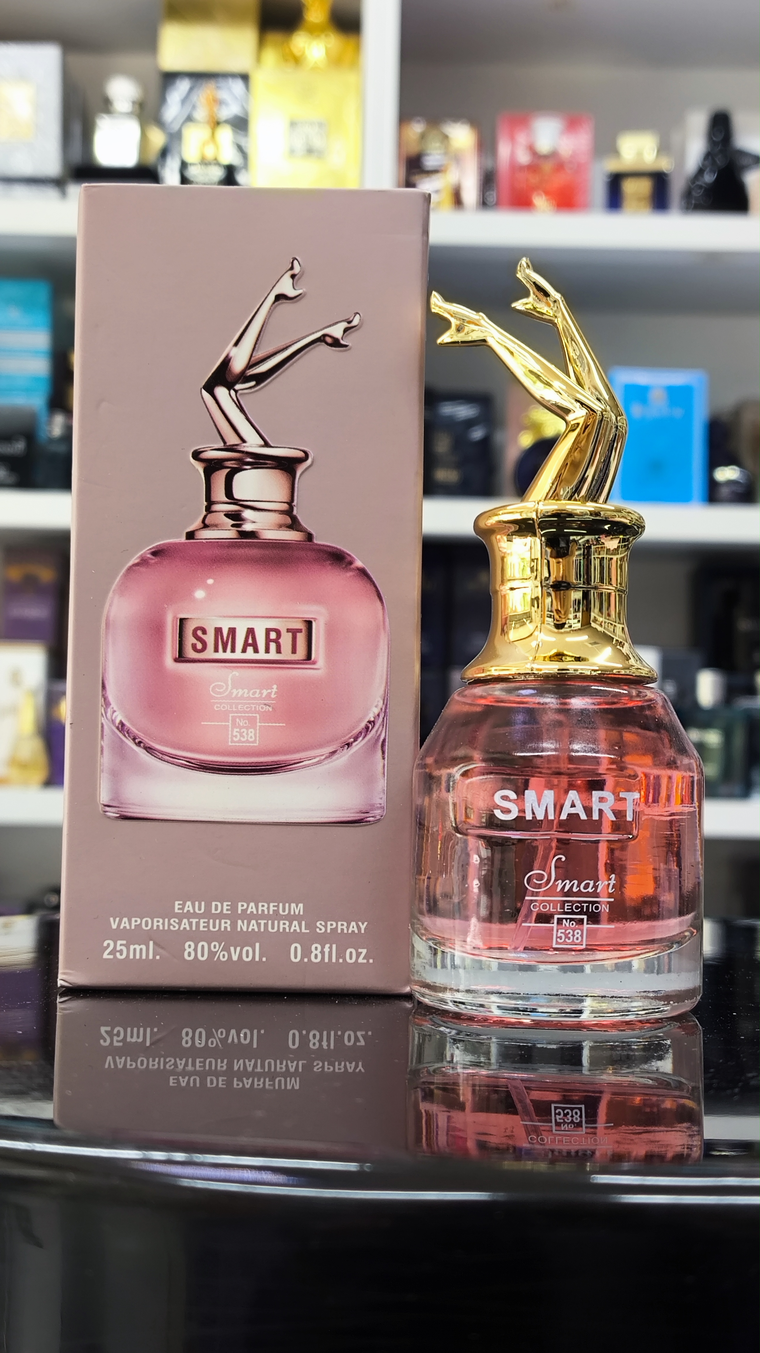 عطر مینیاتوری اسمارت  رایحه اسکندل کد 538 حجم 25 میلی لیتر