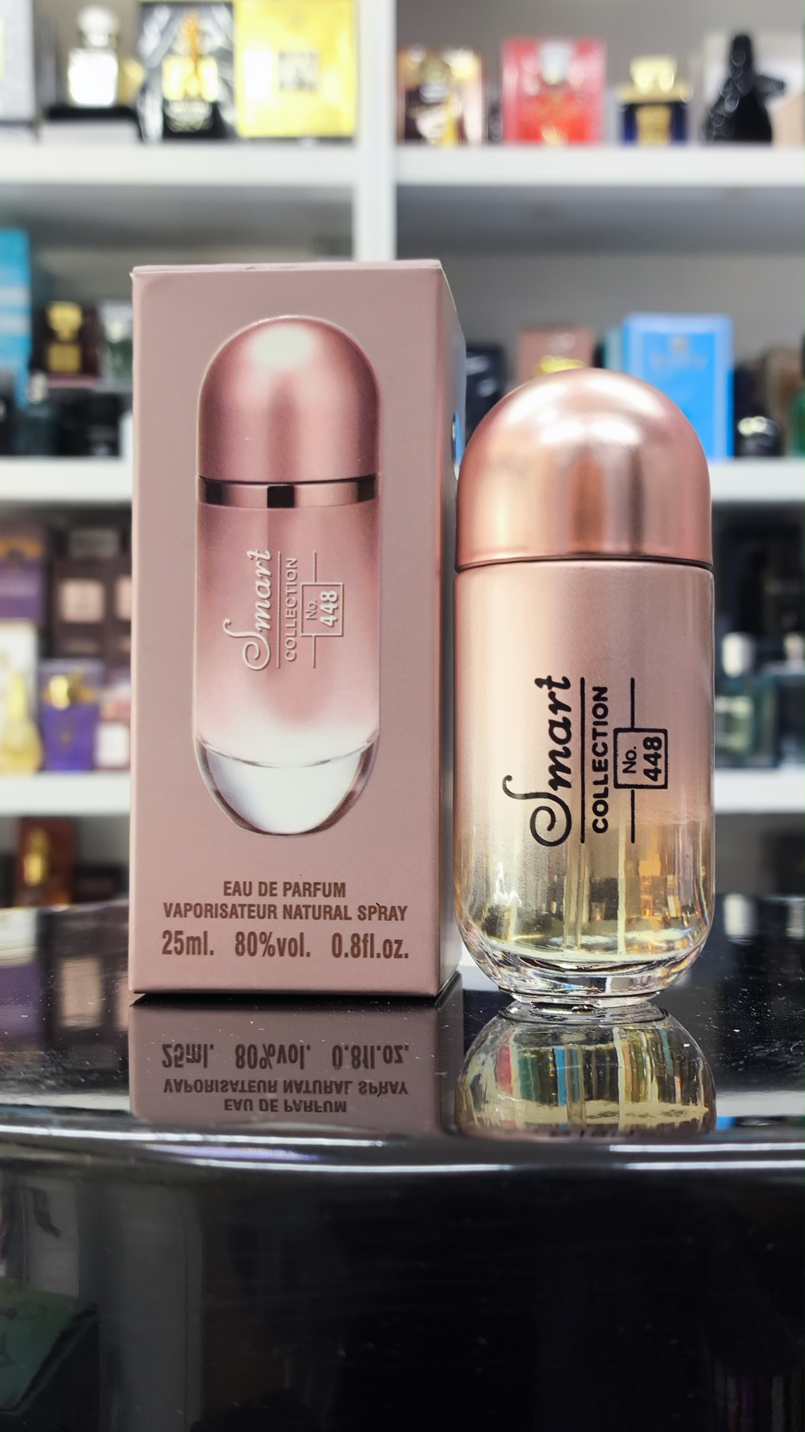 عطر مینیاتوری زنانه اسمارت رایحه وری سکسی 212 کد 448 حجم 25 میلی لیتر