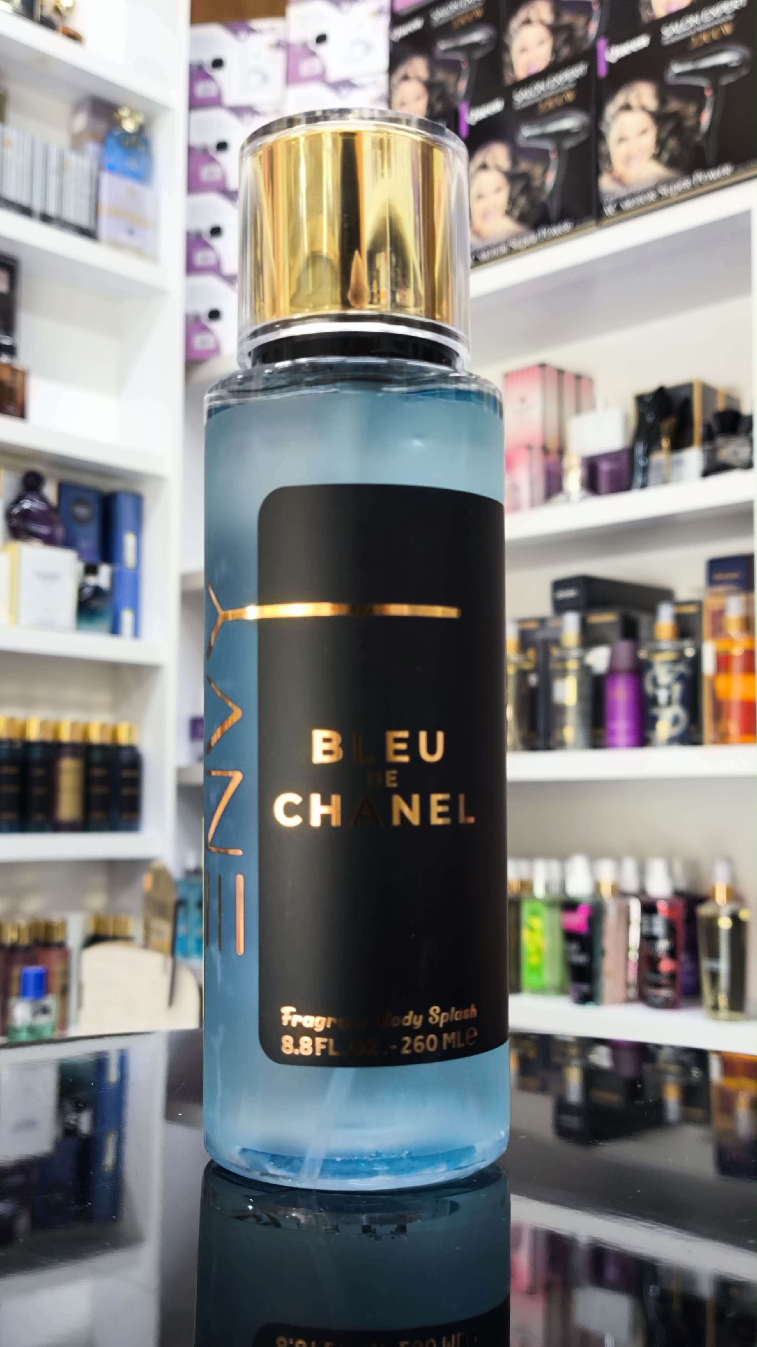 بادی اسپلش ان وی رایحه بلو د شنل BLUE THE CHANEL حجم 260 میل