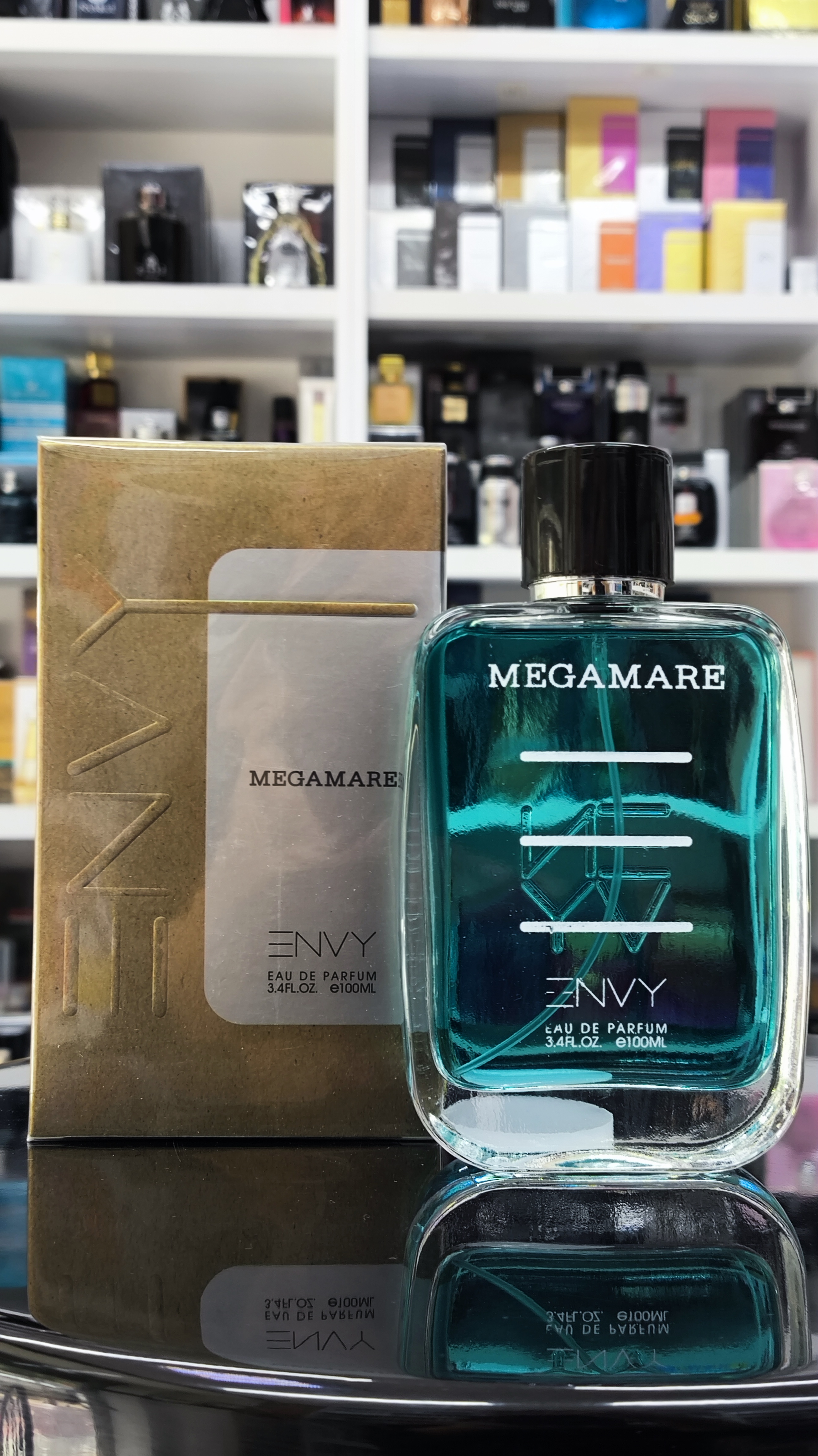 ادکلن مردانه ان وی رایحه مگاماره MEGAMARE حجم 100 میلی لیتر