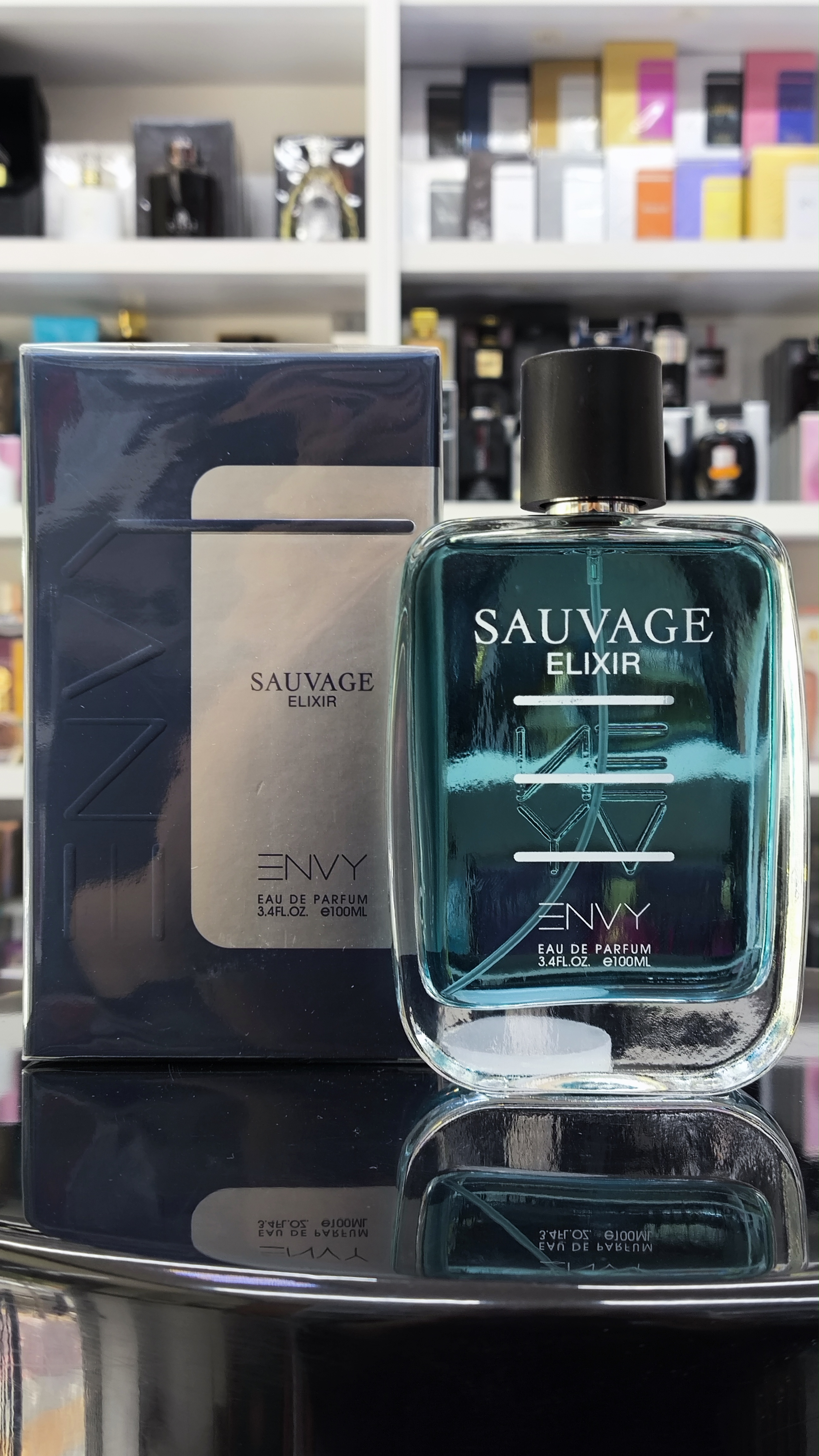ادکلن مردانه ان وی رایحه ساواج الیکسیر SAUVAGE ELIXIR حجم 100 میلی لیتر