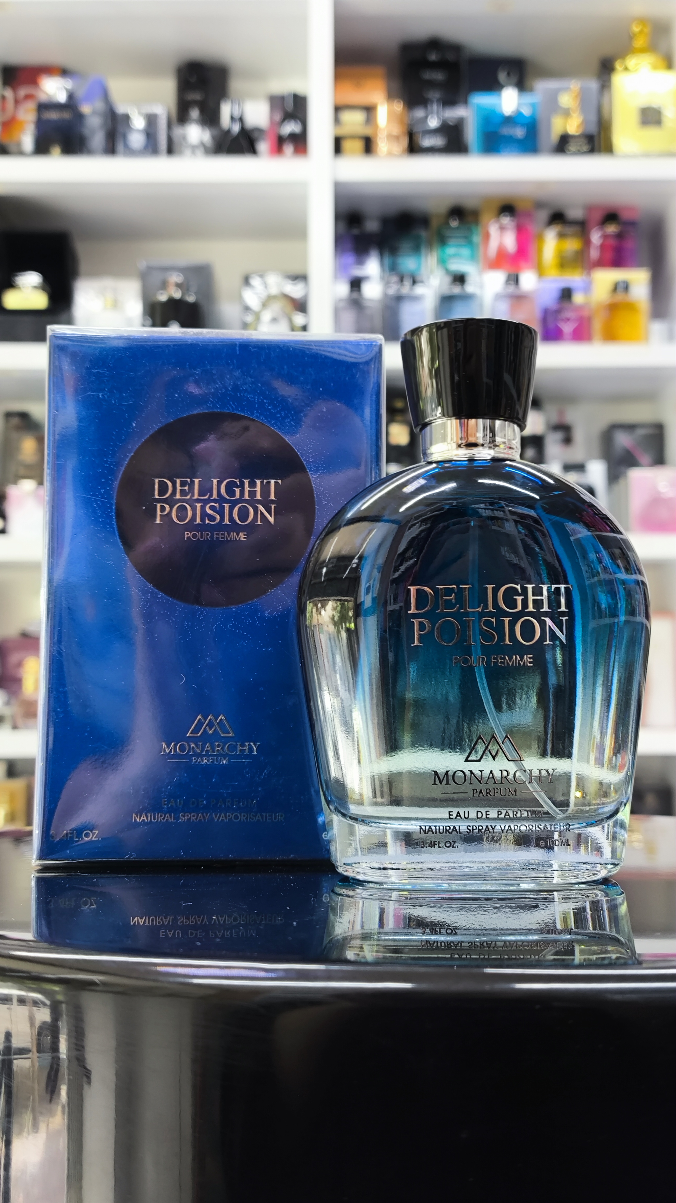 ادکلن موناریچی مدل دلایت پویزن DELIGHT POISION مشابه رایحه میدنایت پویزن حجم 100 میلی لیتر