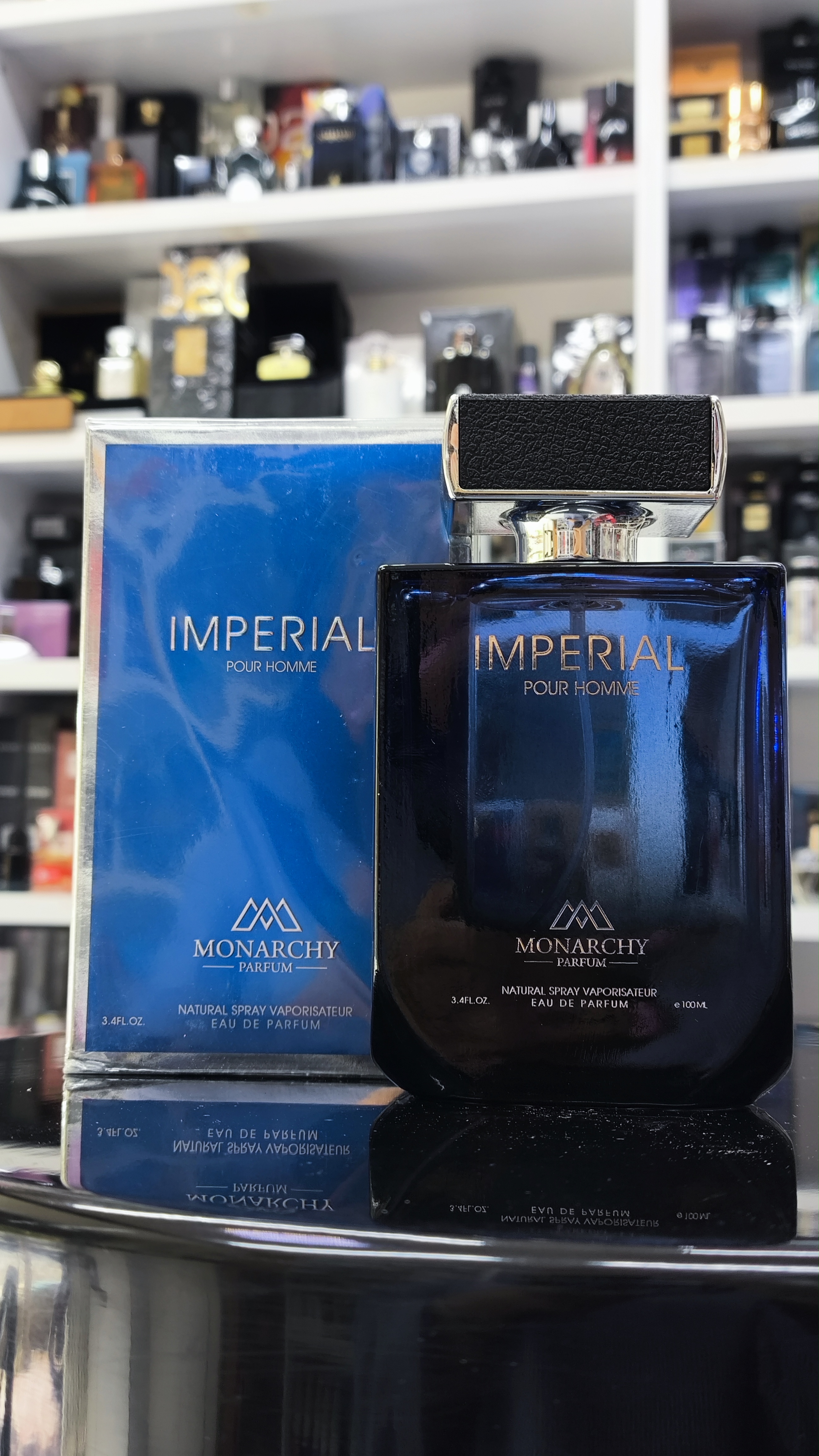 ادکلن موناریچی مدل ایمپریال EMPERIAL مشابه رایحه بلو چنل حجم 100 میلی لیتر