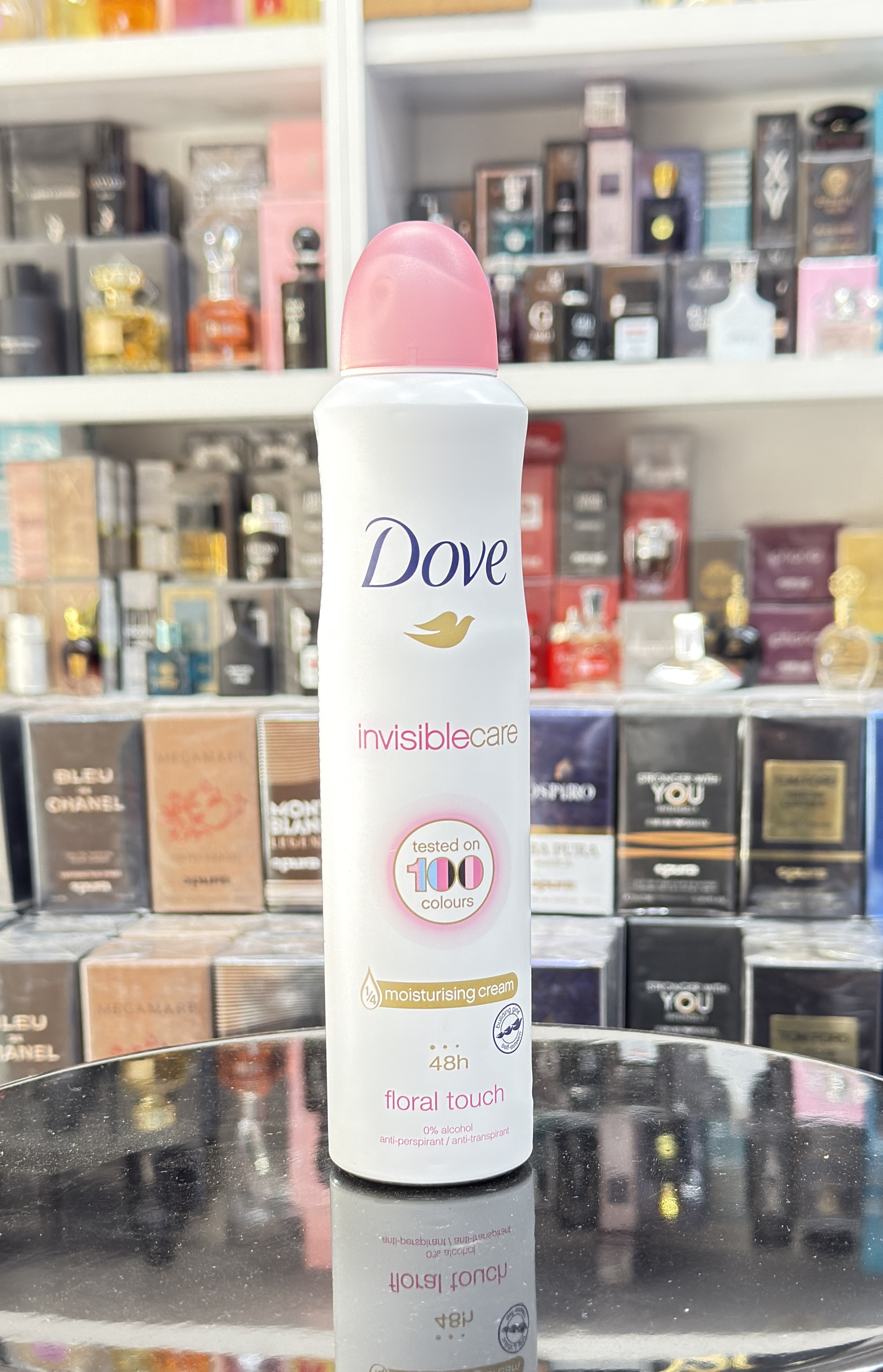 اسپری ضد تعریق داوو dove مدل invisiblecare حجم 250 میل 48 ساعته داو