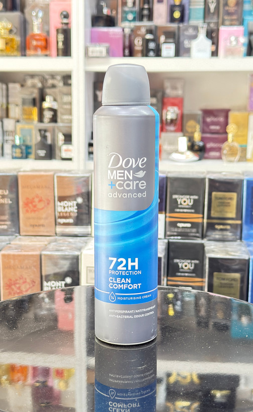 اسپری ضد تعریق داوو dove مدل CLEAN COMFORT حجم 250 میل 72 ساعته داو