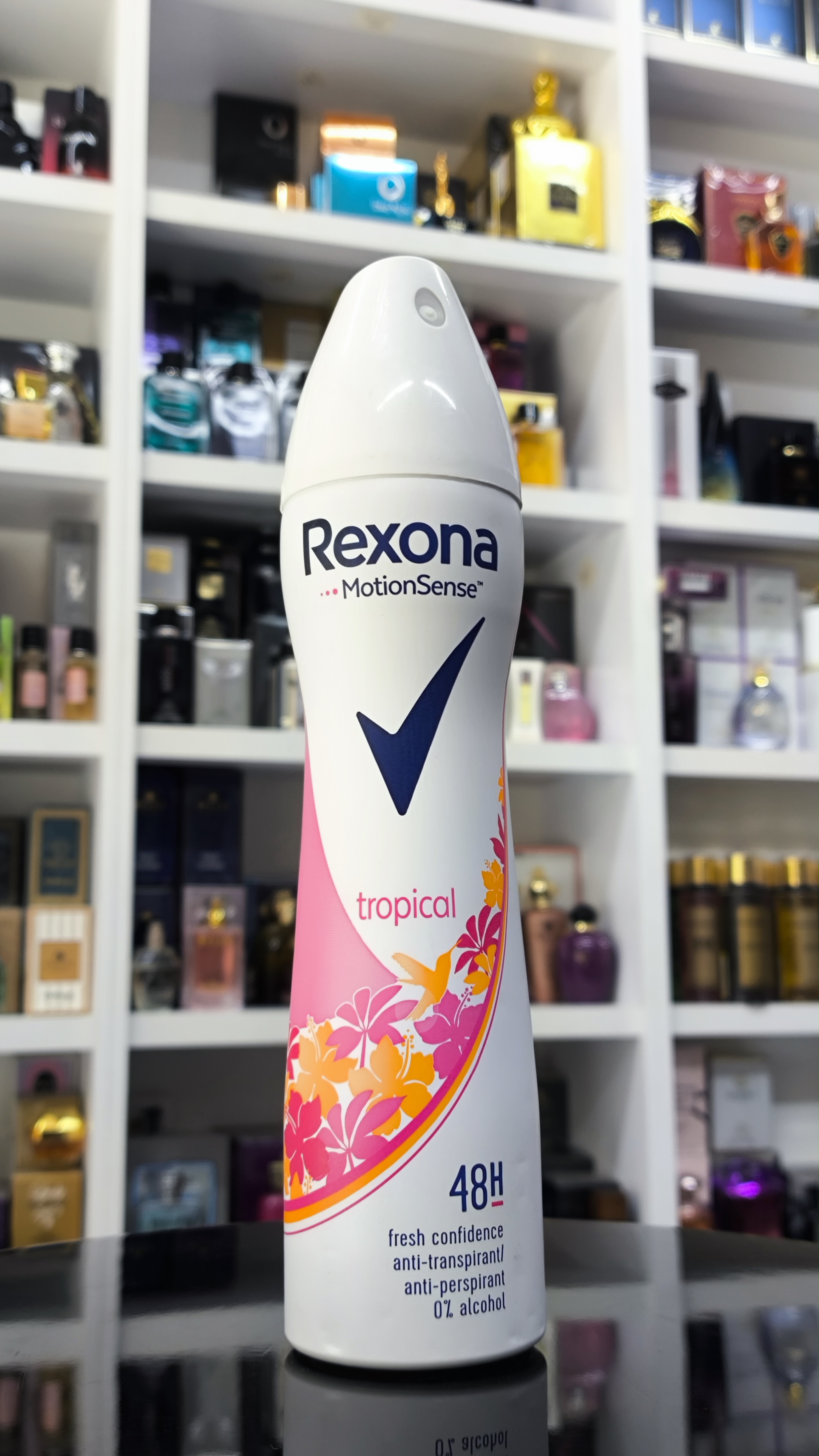 اسپری ضد تعریق رکسونا rexona مدل tropical حجم 250 میل 48 ساعته