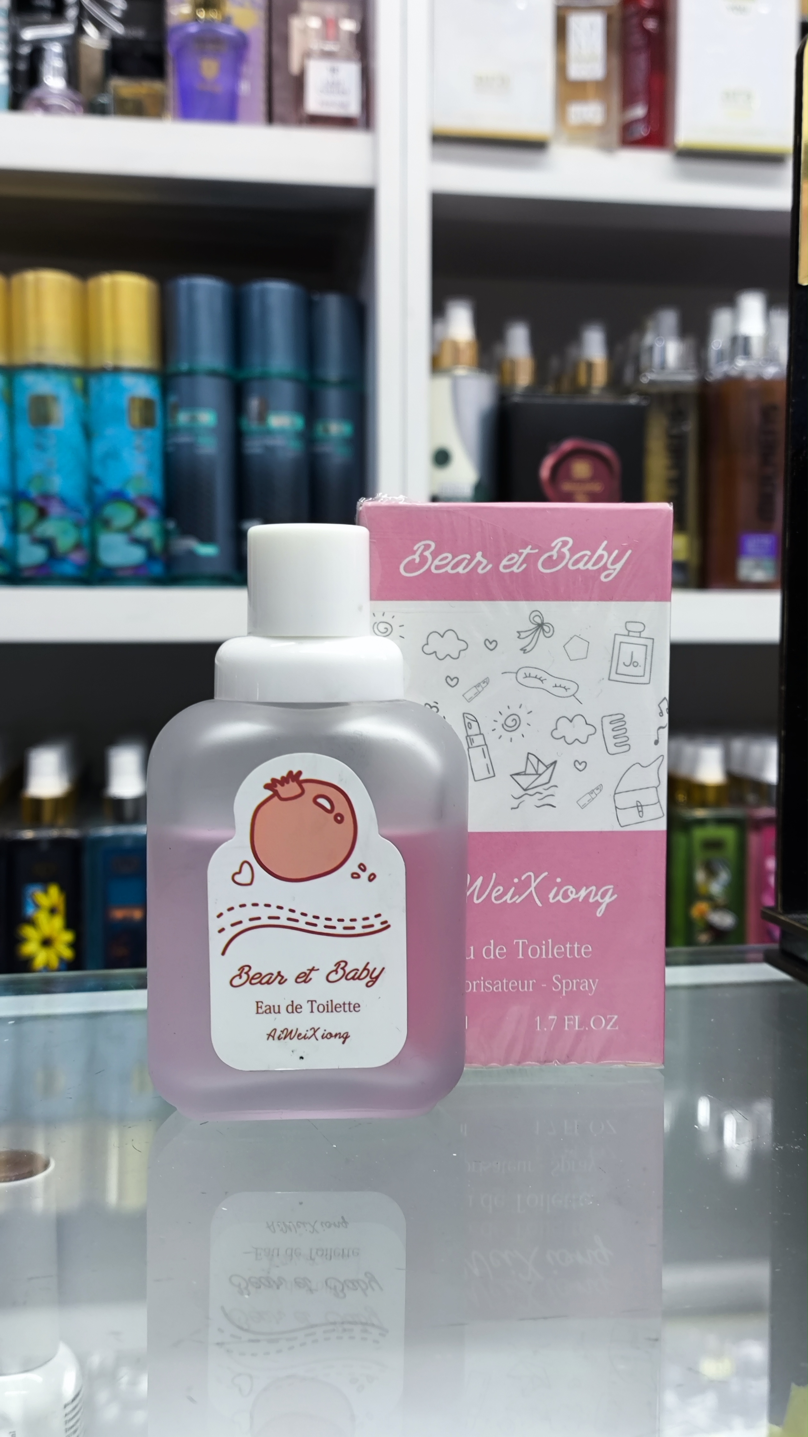 عطر بیکینی رایحه انار مدلbear and baby
