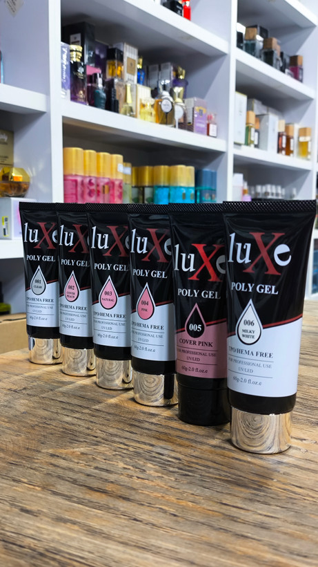 پلی ژل کاشت ناخن لوکس (Luxe) - شماره 002 کاور پیچ (60 گرمی)