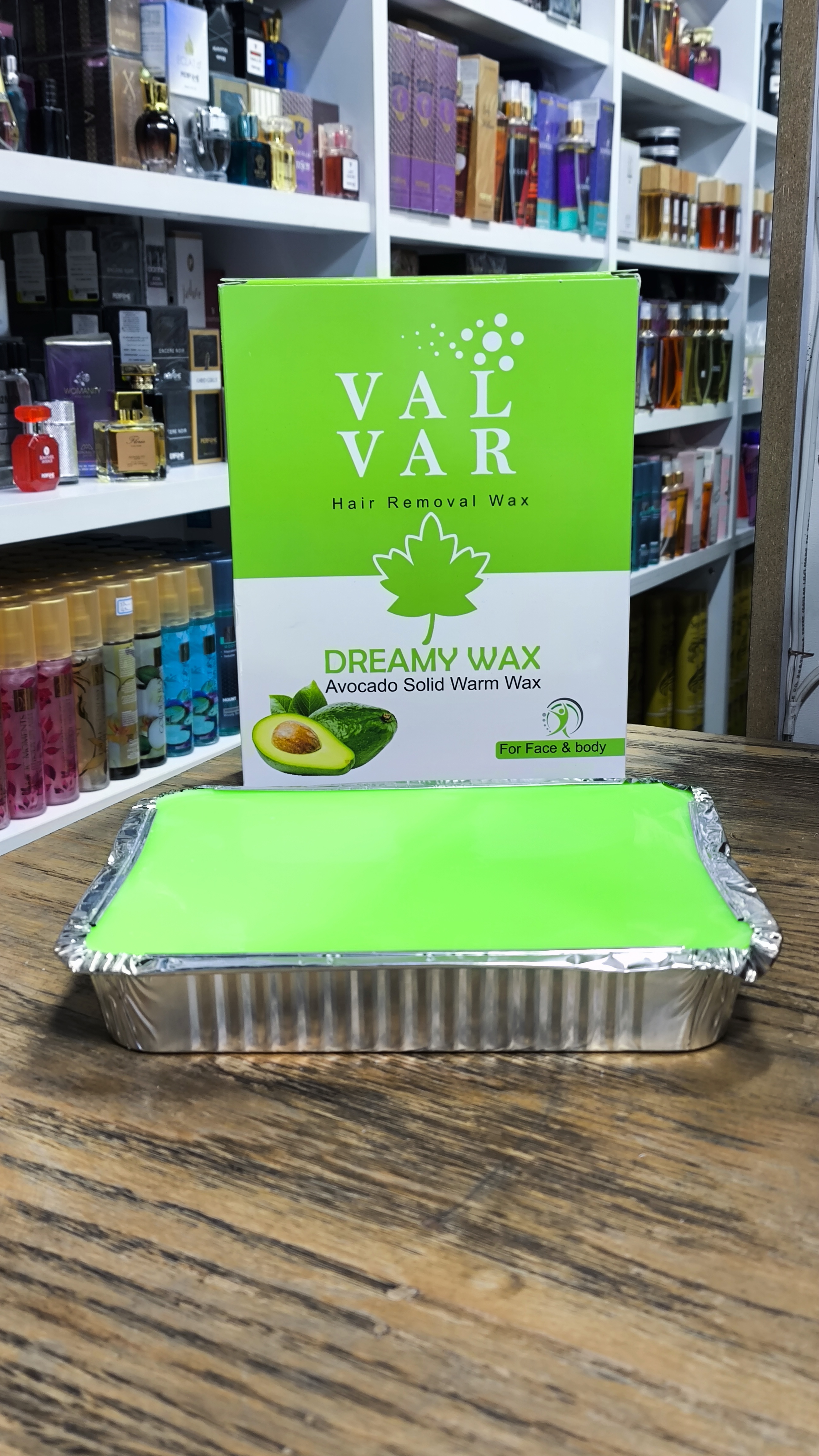 موم تخت ۱۰۰۰گرم دریمی آووکادو وال وار