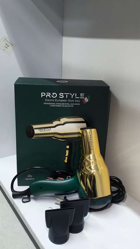 سشوار استیل پرو استایل مستر فوق تخصصی سالنی STEEL MASTER HD 110